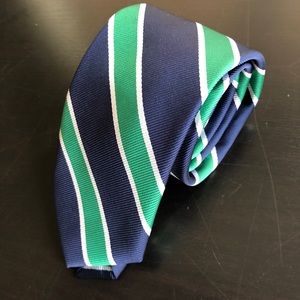 🆕 Knottery NY- skinny tie- Green/Black- NEW